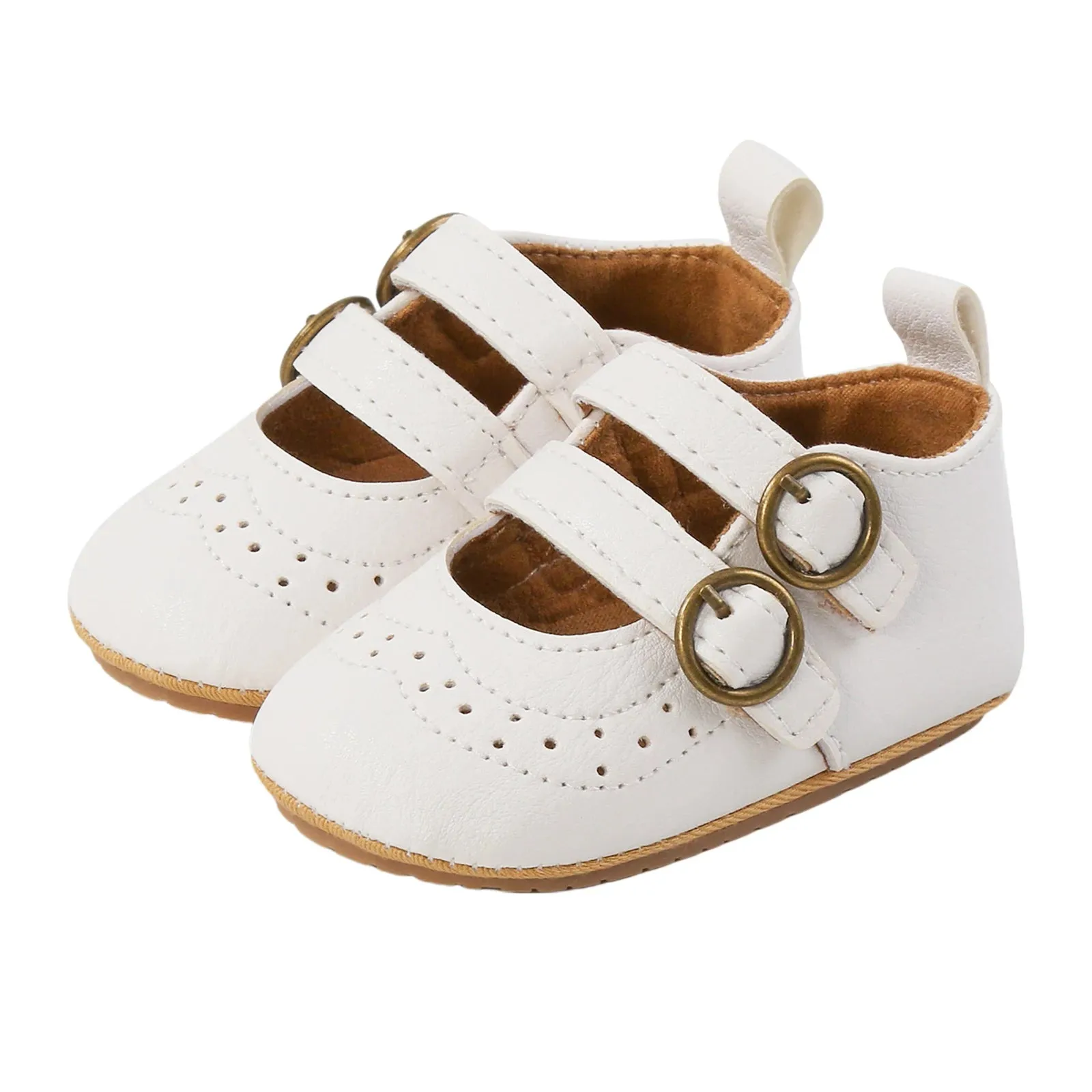 Classic T-Strap Eco-Leather Baby Shoes