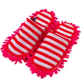 Unisex Microfiber Slippers Floor Cleaning Mop Men and Women House Dusting Slippers Floor Cleaning Tool