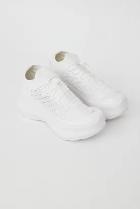 X Salomon White Pulsar Platform Sneaker